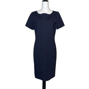 Tory Burch Sheath Dress Womens L Corpcore Classic Preppy Capsule Academia Office